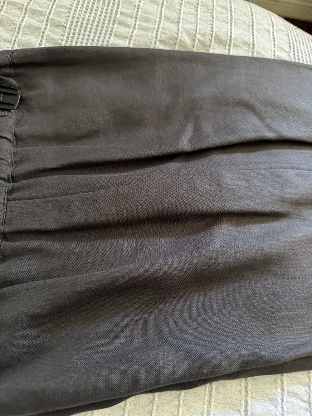 Classic Dark Brown linen pants Sarah pacini